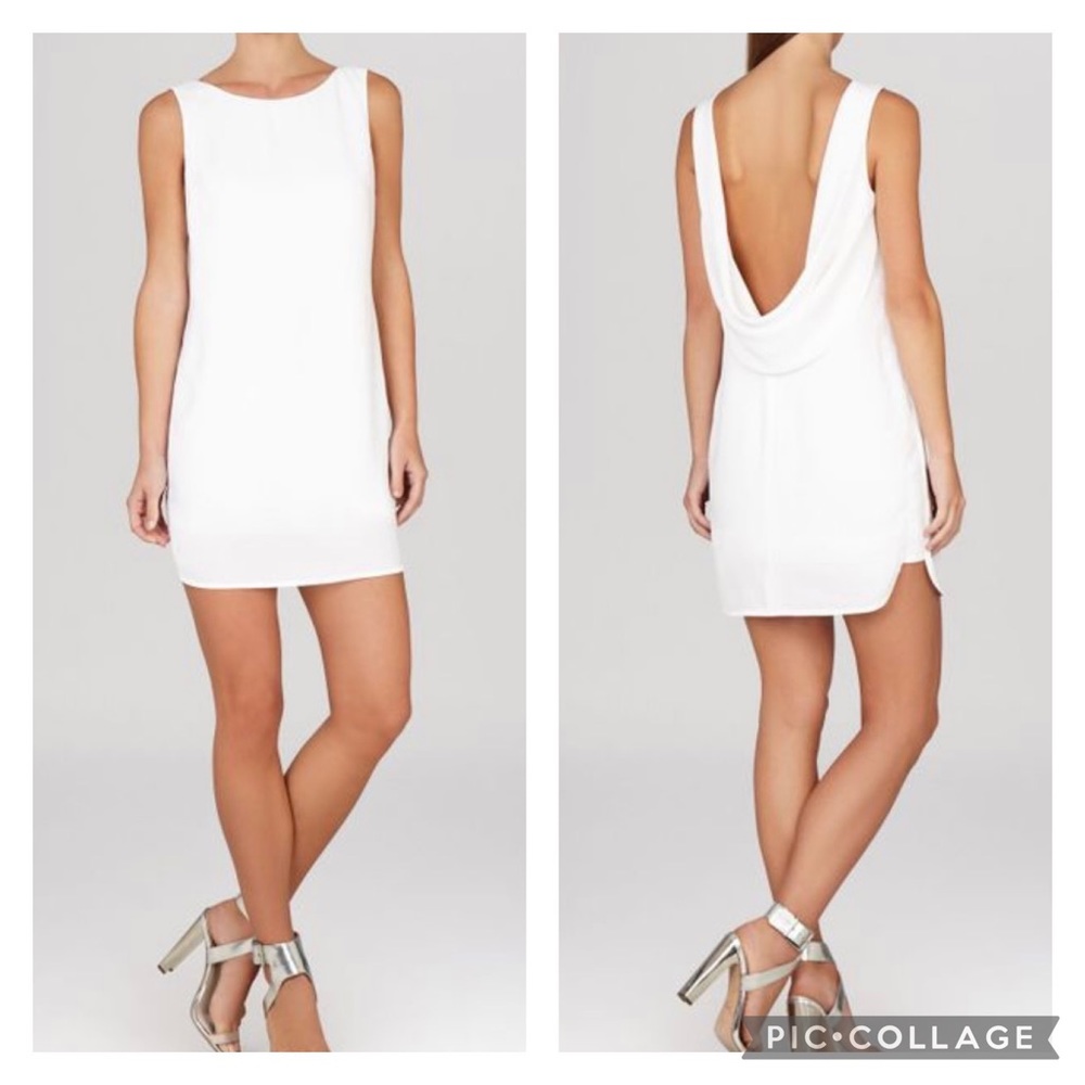 BCBGMaxAzria Ellie White Dress 2